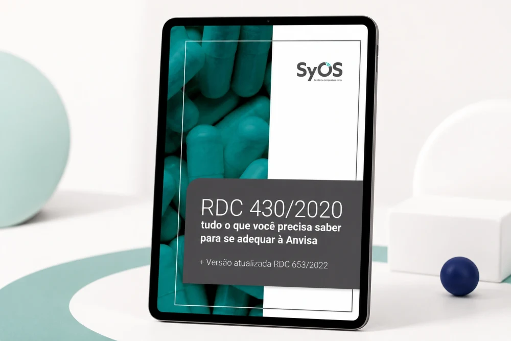 Material RDC 430/20: tudo o que você precisa saber para se adequar à Anvisa aberto na tela de um tablet