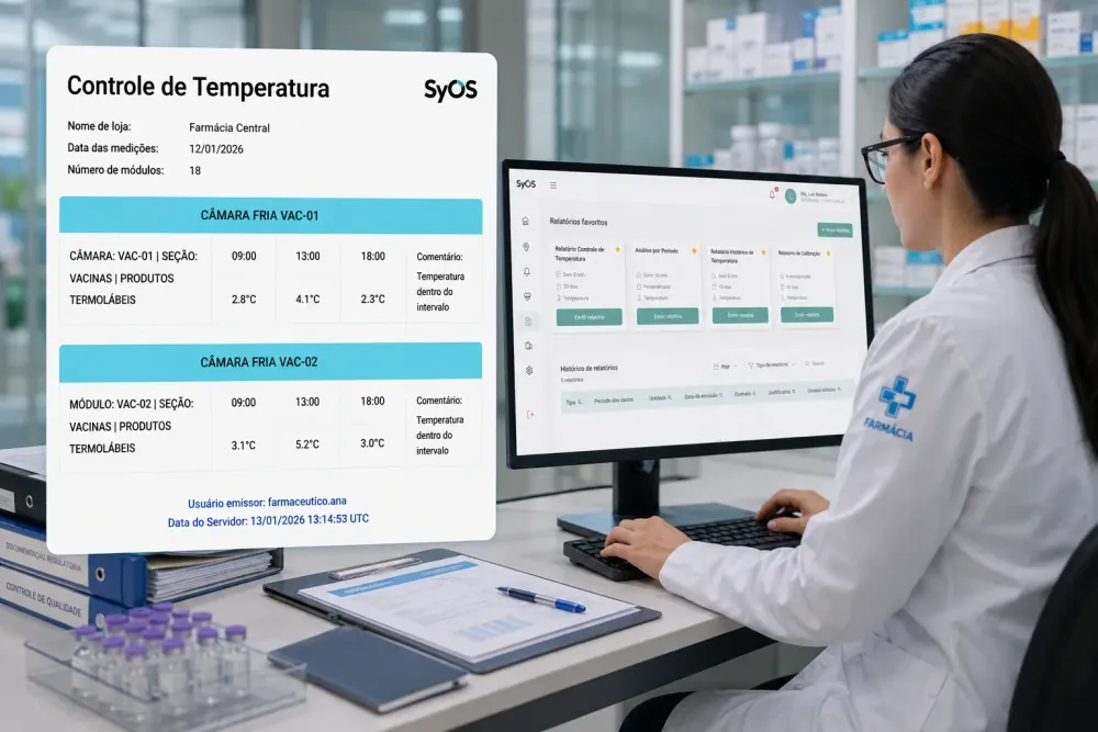 Evidência pronta para ANVISA, auditorias e parceiros comerciais
